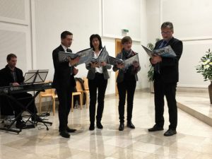 Musikalische Umrahmung bei der Hospizgedenkfeier