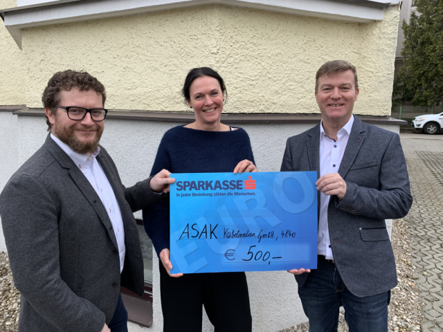 ASAK Spende an die Hospizbewegung