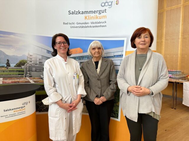 Dr Tilly Egger, Dr. Christina Grebe, DGKP Brigitta Bauer