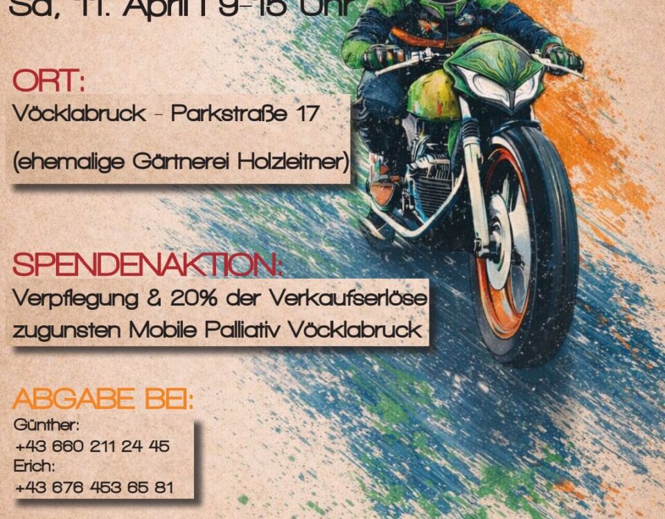 Biker Flohmarkt in Vöcklabruck