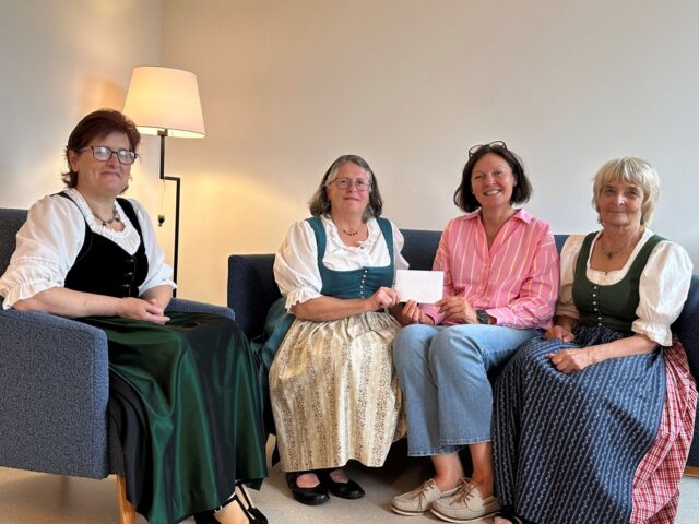 Goldhaubegruppe Mondseeland im Büro der Hospizbewegung Vöcklabruck